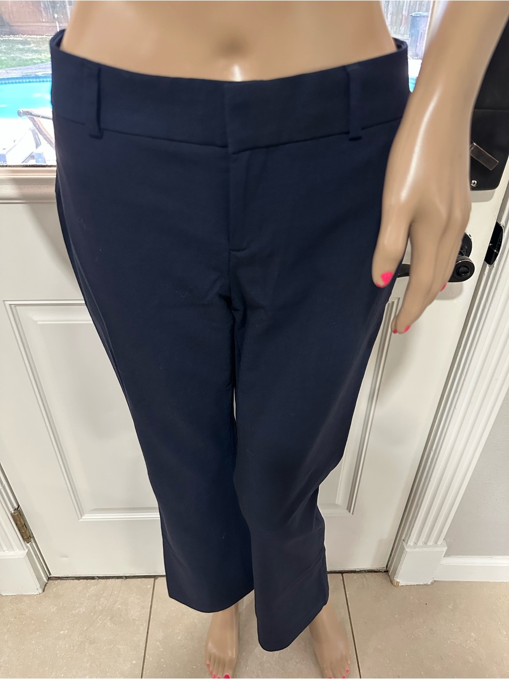 Banana Republic Navy Dress Pants - Picture 1 of 4